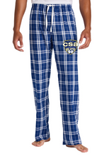 Load image into Gallery viewer, PLAID FLANNEL PANTS EMBROIDERY - CSA
