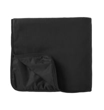 Load image into Gallery viewer, BLACK TRAVEL BLANKET - CSA

